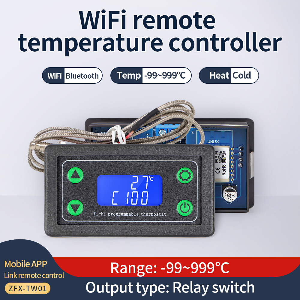 Wifi Thermostat - WIFI Remote Temperature Controller Digital Thermostat