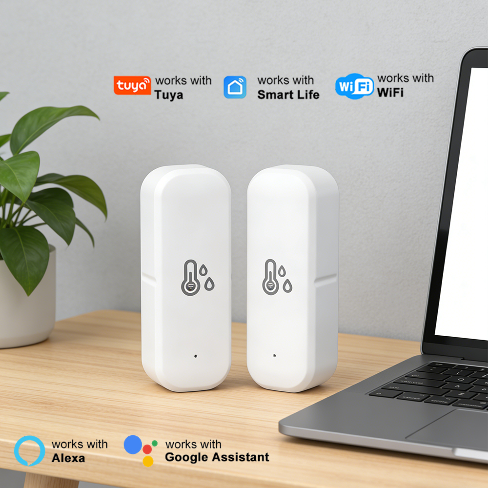 Wifi Thermostat - Tuya WiFi Temperature and Humidity Sensor
