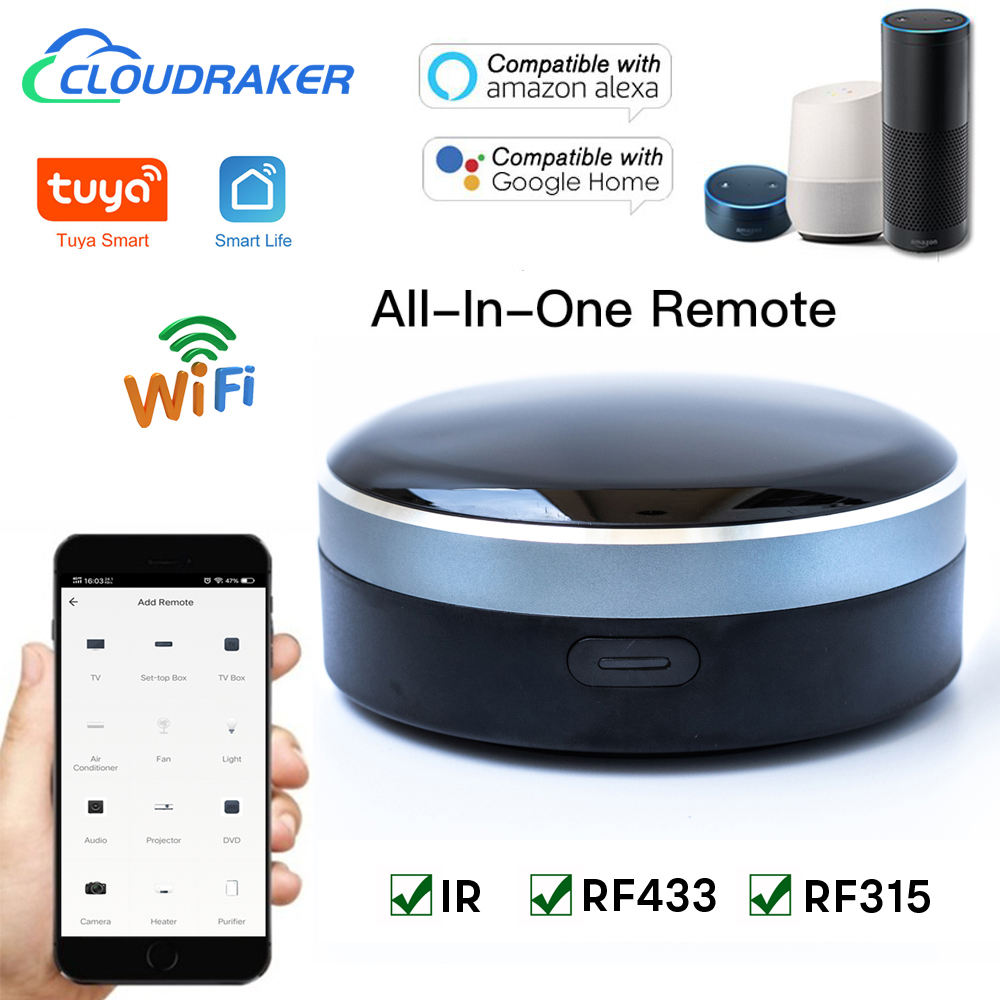 Smart Home Improvement - Tuya IR RF 433/315 Universal WIFI