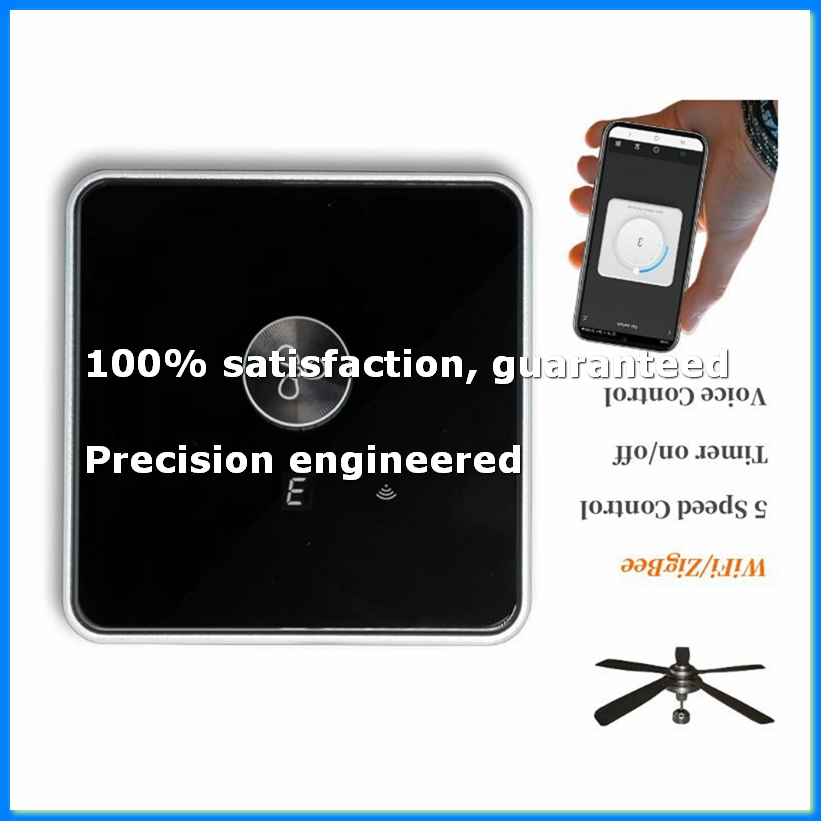 Smart Home Remote - Smart Wifi Fan Switch 5 Speed