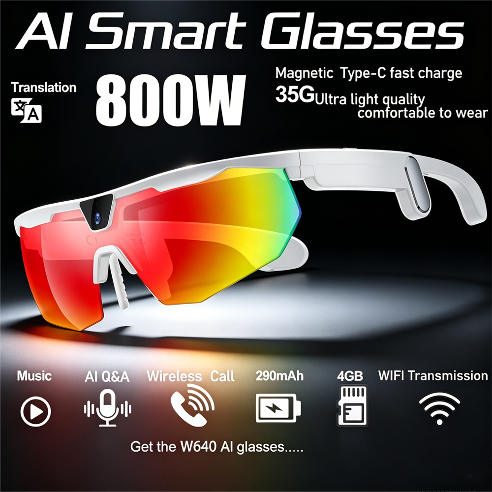 Smart Home Ai - BT Cycling Sunglasses AI Voice Wake-Up