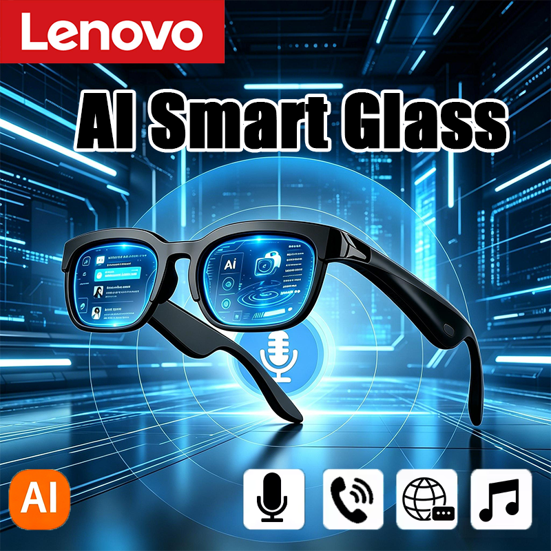 Smart Home Ai - Lenovo Smart Glasses AI Translation Bluetooth