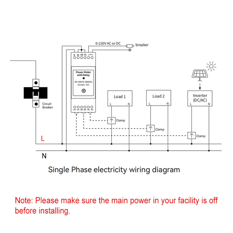 Smart Energy Monitor - A17Z Tuya Smart Wifi 3 Phase