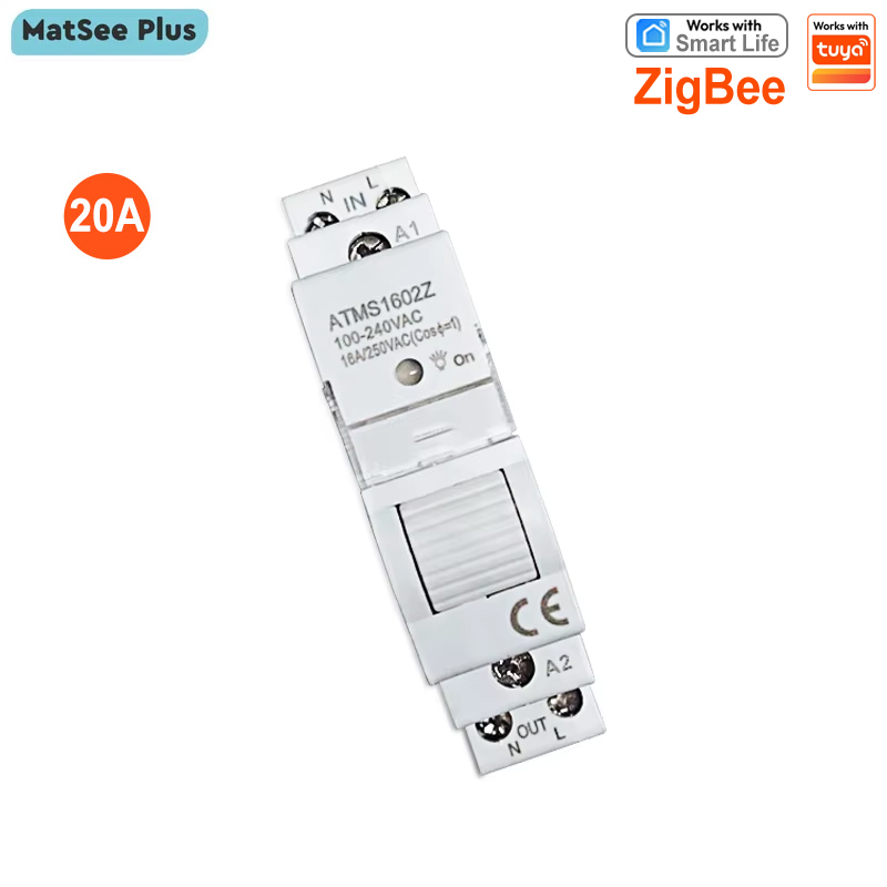 Smart Home Plus - Smart Life ZigBee 20A Din Rail