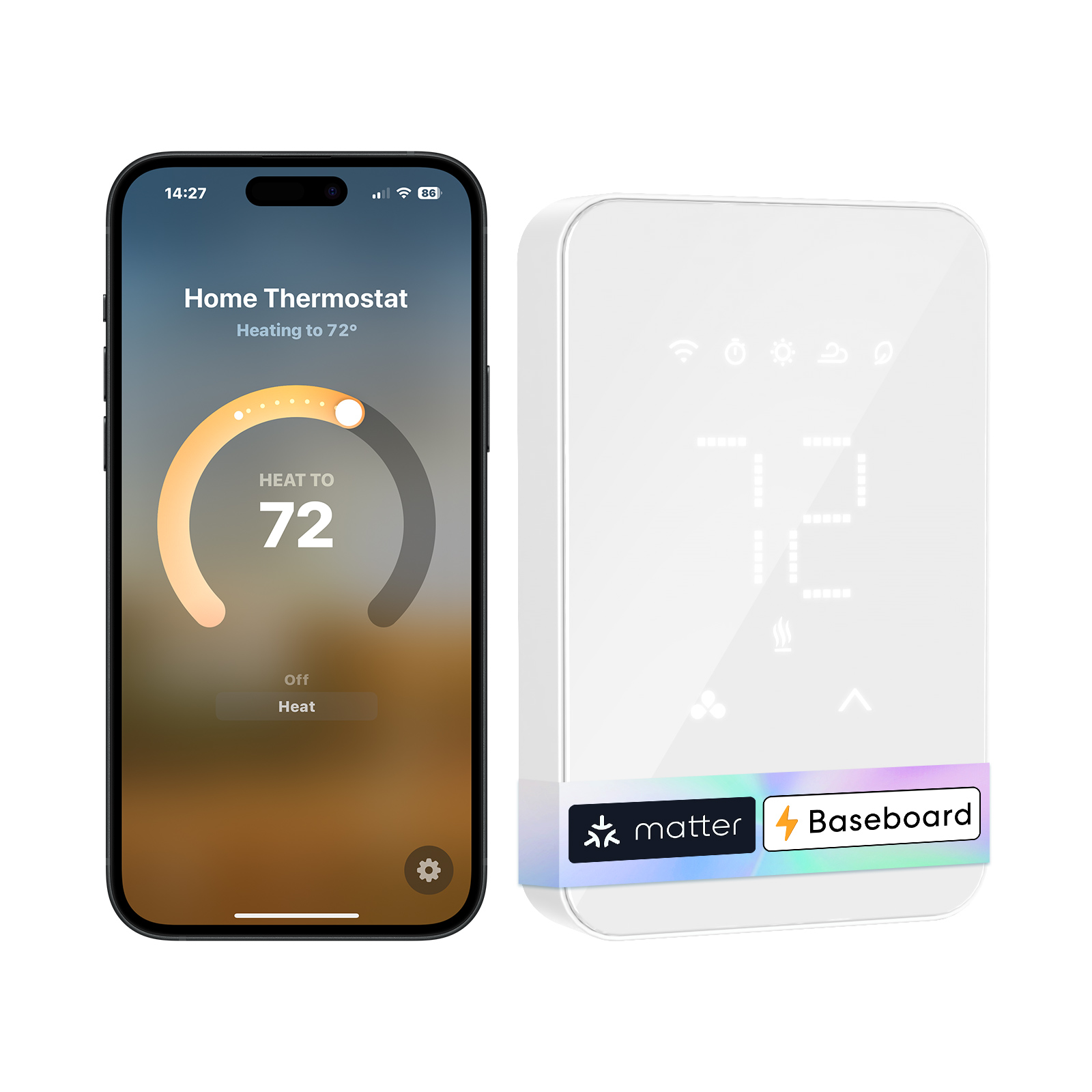 Smart Energy Monitor - Meross Smart Wi-Fi Thermostat MTS215 US