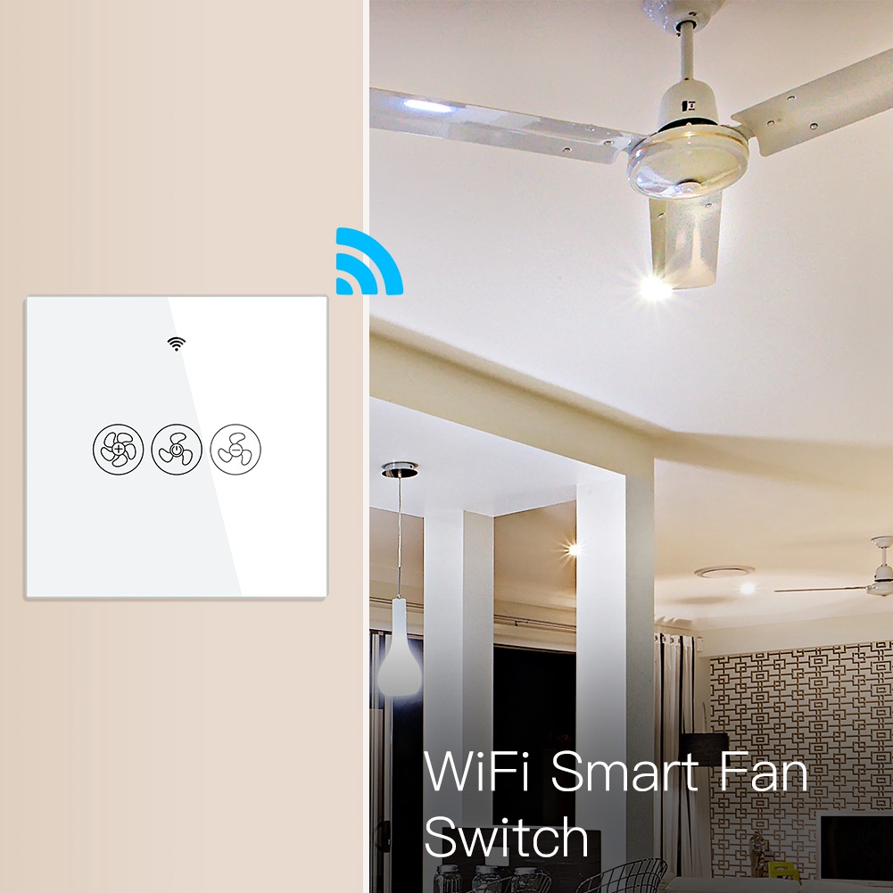Smart Home Remote - BYBS-Intelligent Speed Control Switch Smart Life/Tuya