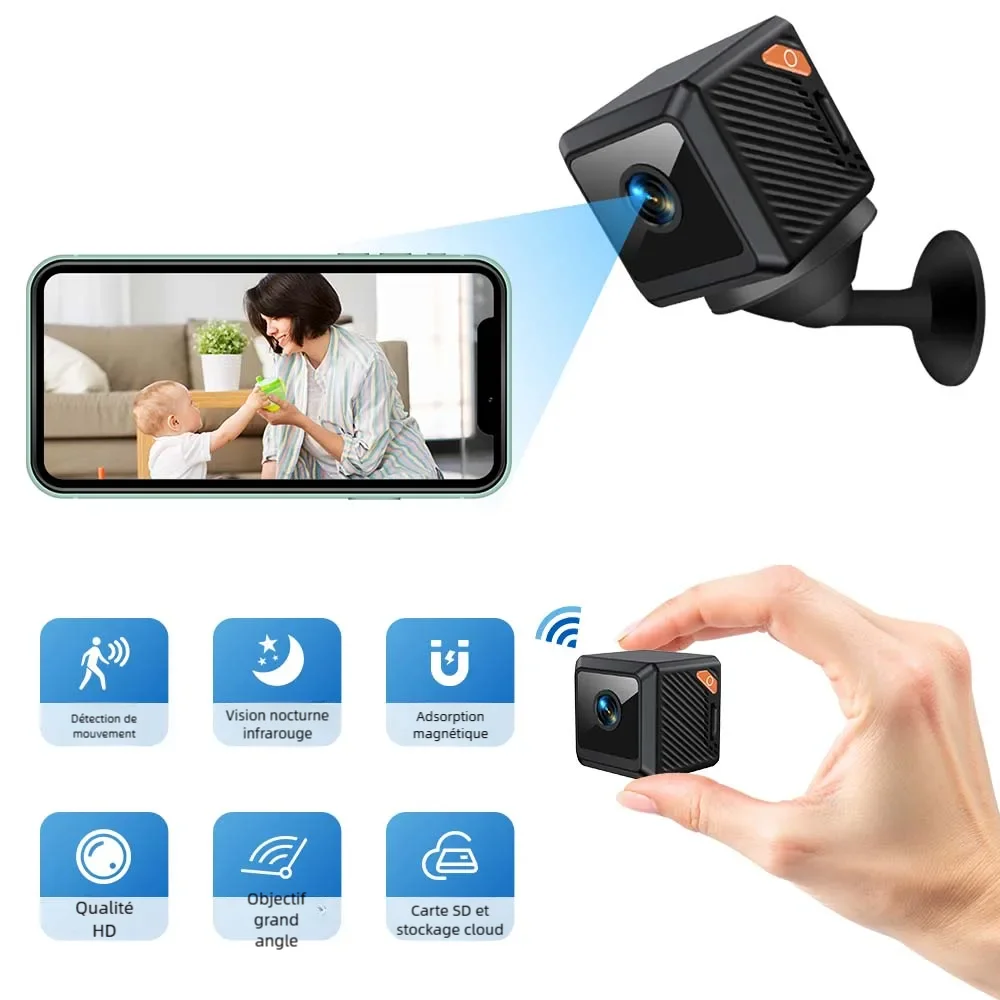 Smart Home Cctv - W02 1080P mini security protection home