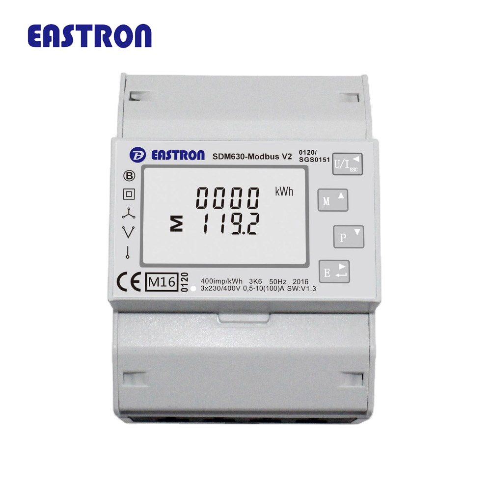 Smart Energy Monitor - Growatt TPM-E Meter Eastron SDM630 Modbus
