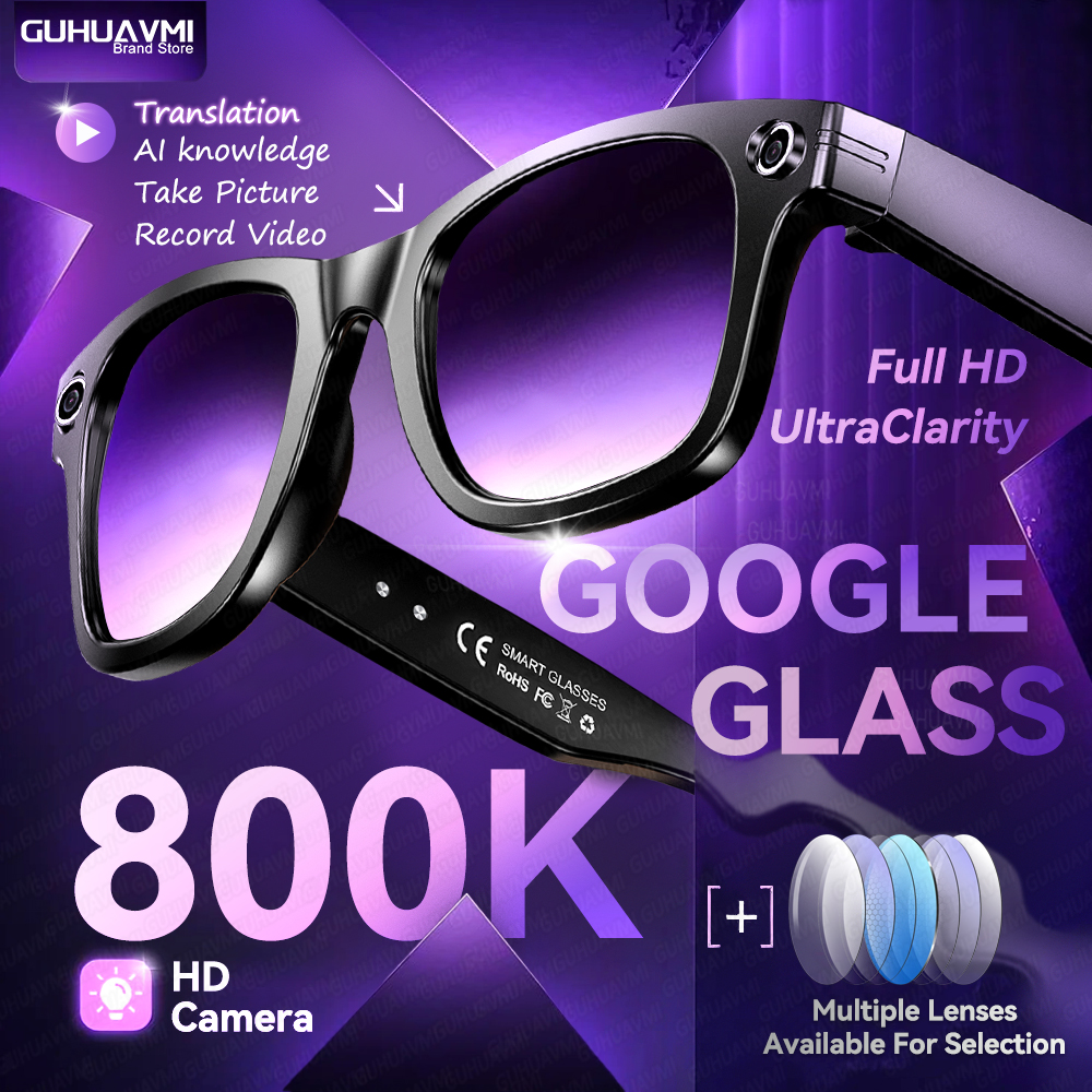 Smart Home Ai - AI Smart Glasses with 8MP Camera