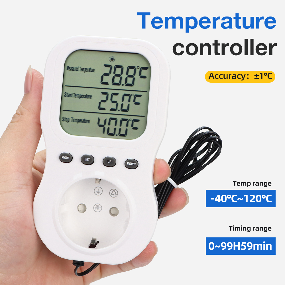 Smart Thermostat LCD Digital T - Wifi Thermostat reseña y precio