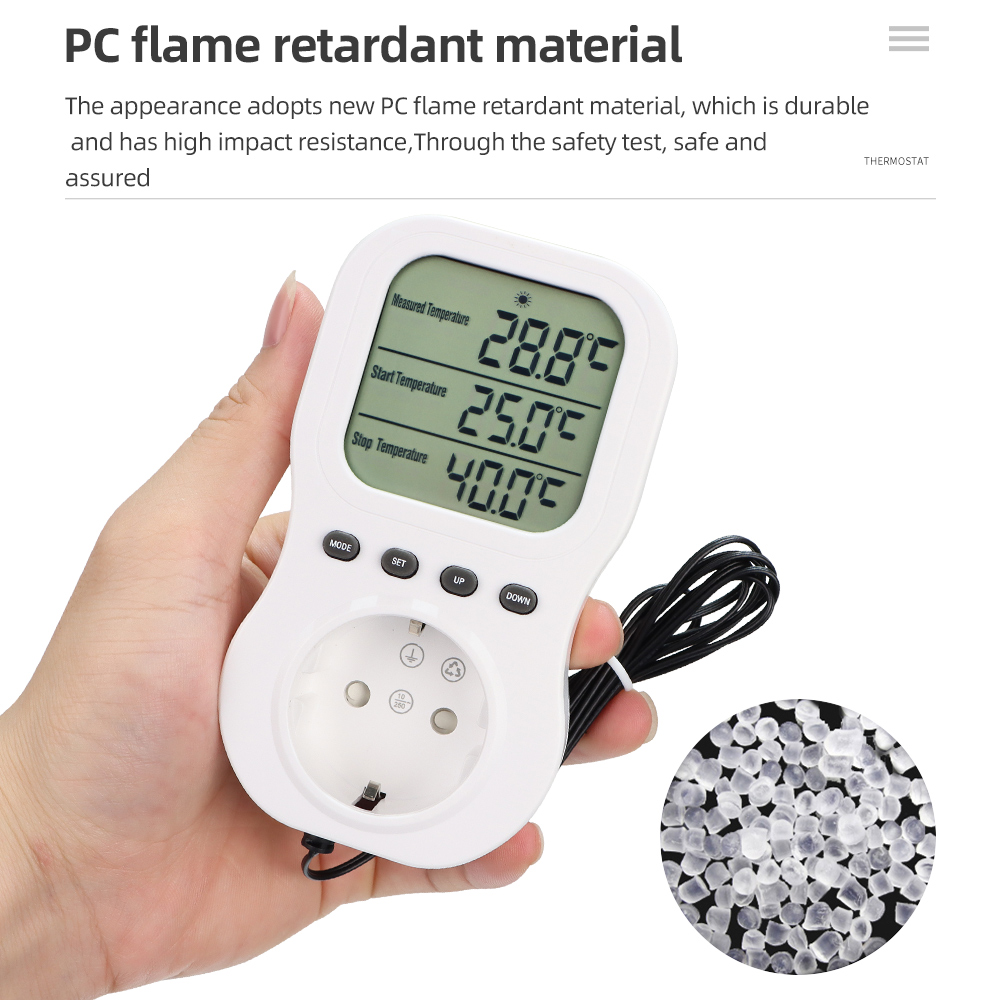Smart Thermostat LCD Digital T - Wifi Thermostat reseña y precio