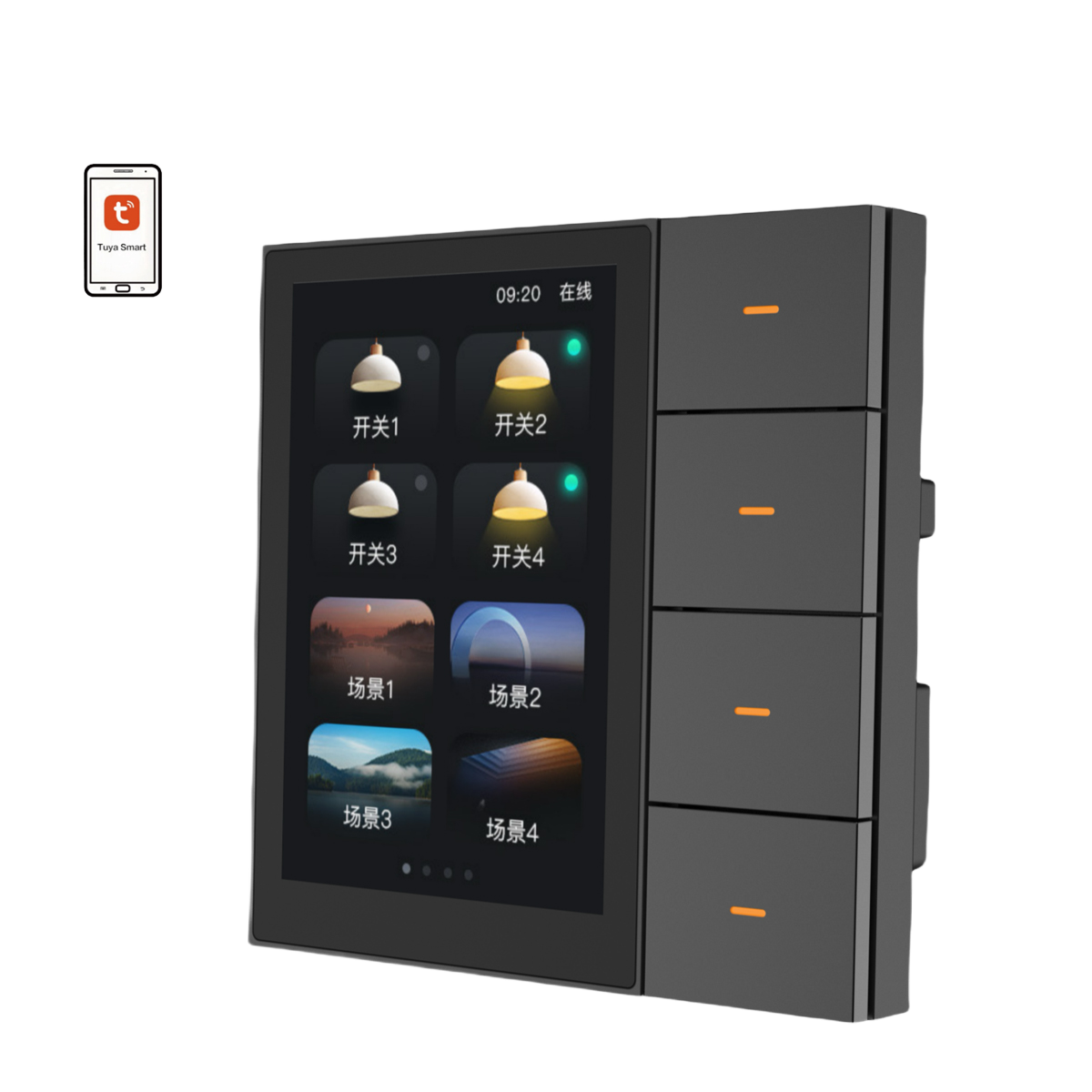 4 Gang Zigbee Smart Life Smart - Smart Home Controller reseña y precio