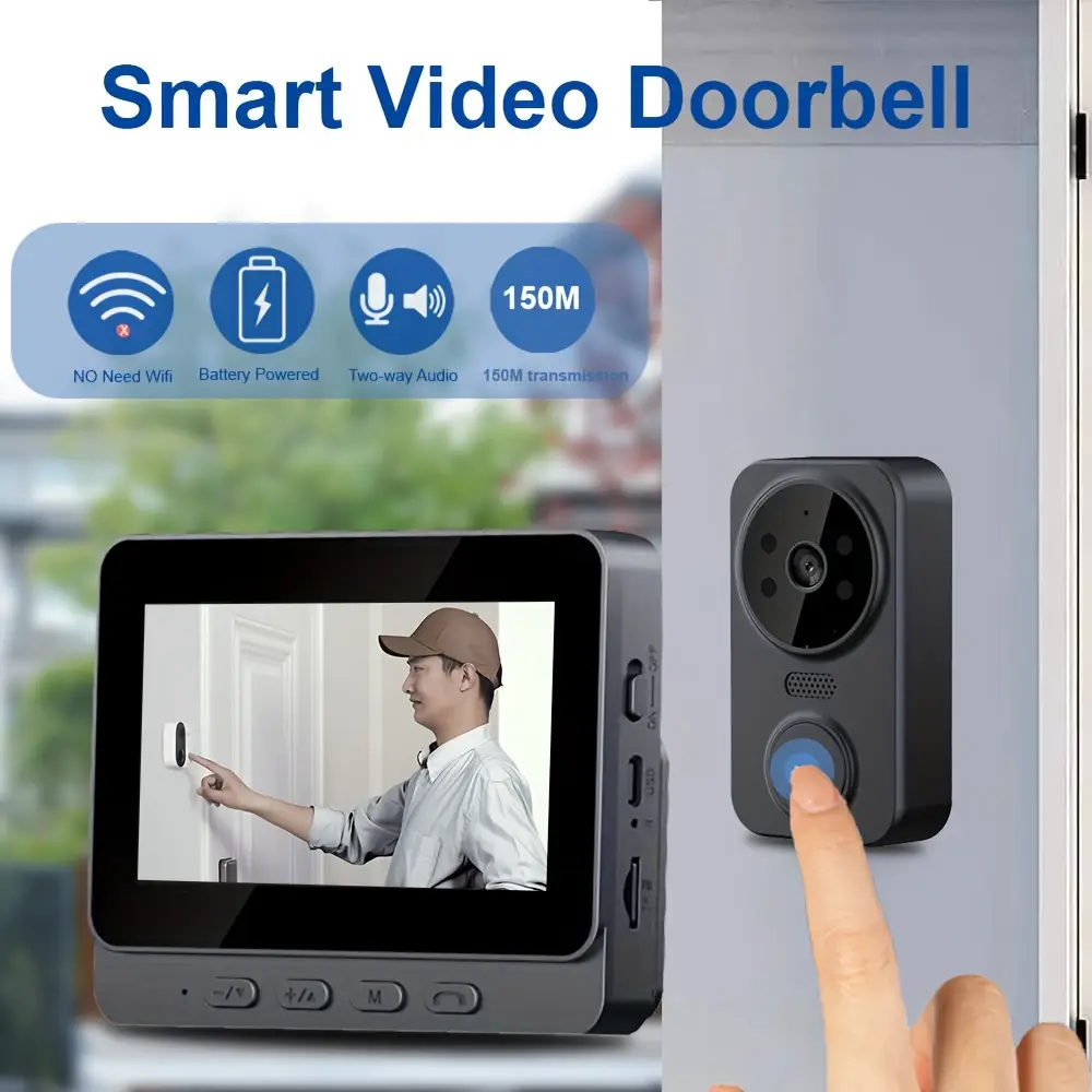 2026 HD Wireless Video Doorbel - Smart Home Cctv reseña y precio