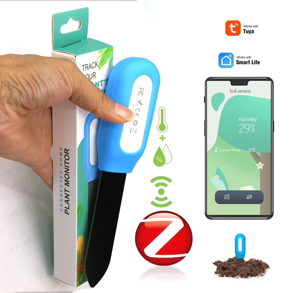 Smart Zigbee Soil Sensor for H - Smart Home Device reseña y precio