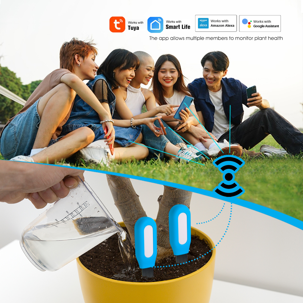 Smart Zigbee Soil Sensor for H - Smart Home Device reseña y precio