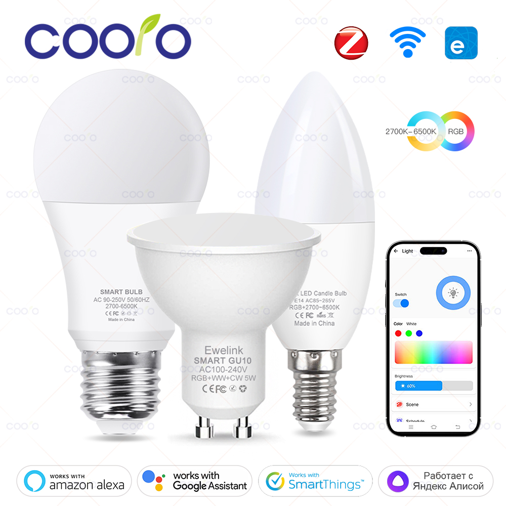 Smart WiFi Zigbee LED Light Bu - Smart Home Yandex reseña y precio