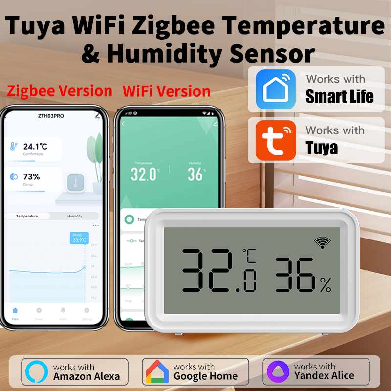 Tuya Zigbee WiFi Thermometer H - Wifi Thermostat reseña y precio