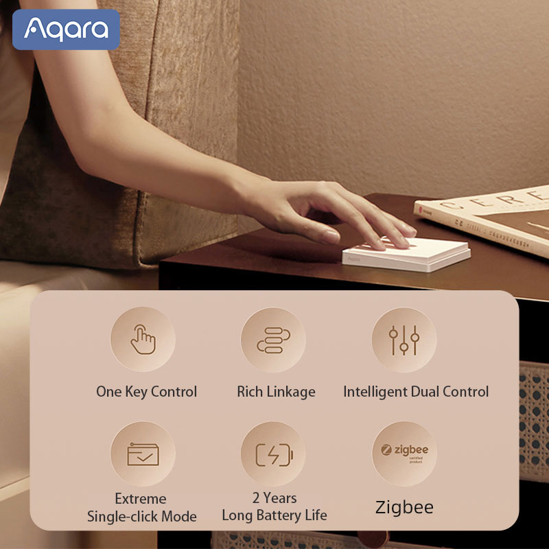 Original Aqara Smart Wall Swit - Smart Home Improvement reseña y precio