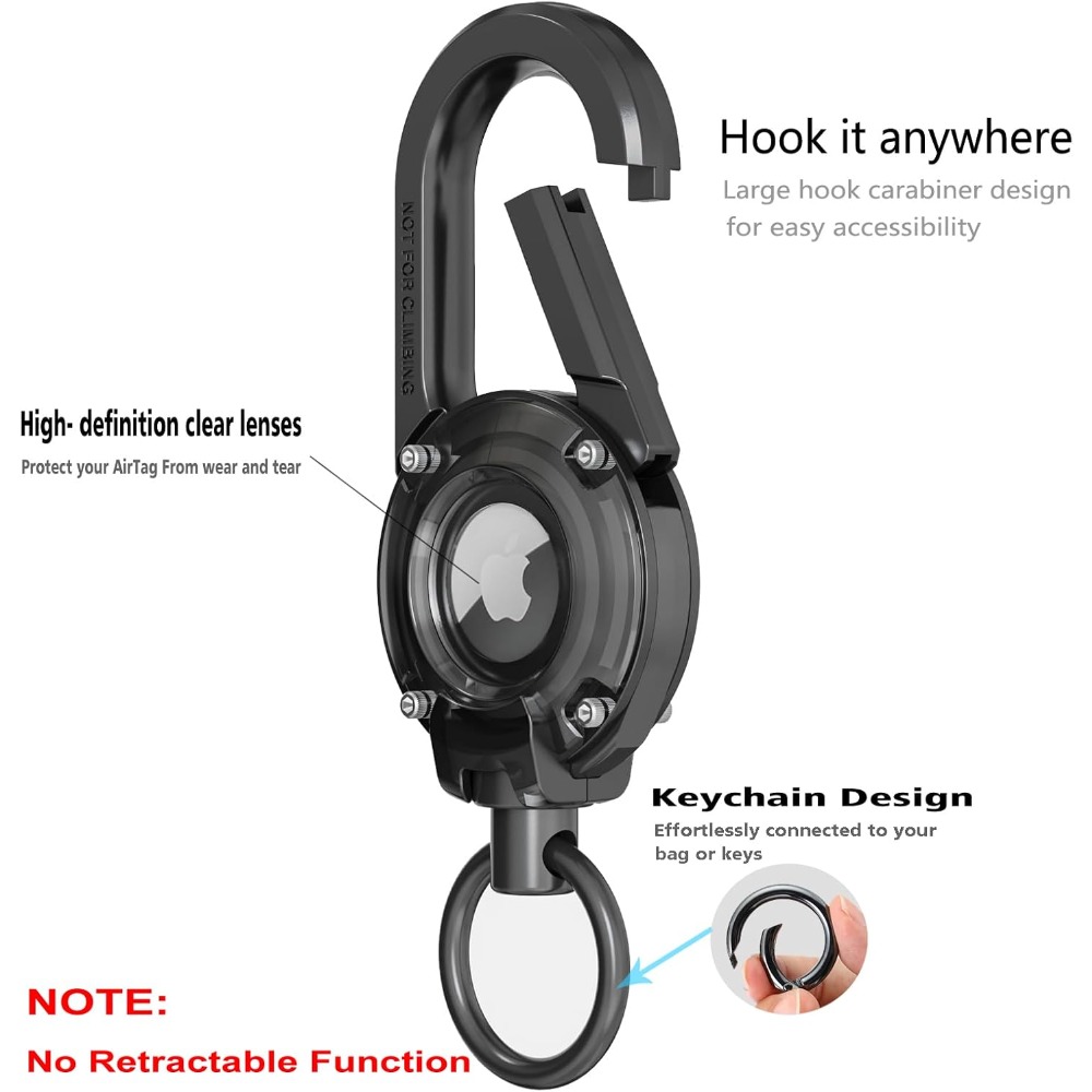For AirTag Holder Keychain,All - Smart Home Iot reseña y precio