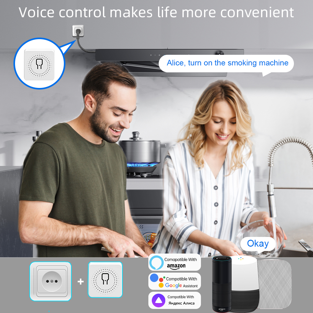 Tuya WiFi Smart Switch 1/2/3/4 - Smart Home Remote reseña y precio