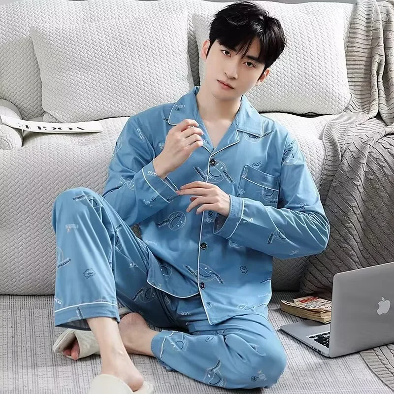 Fall 100% Cotton Pajamas Men's - Smart Home Plus reseña y precio