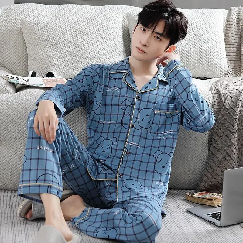 Fall 100% Cotton Pajamas Men's - Smart Home Plus reseña y precio