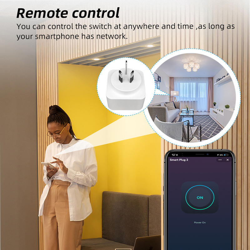 AU New Zealand Plug Smart WiFi - Smart Home Remote reseña y precio