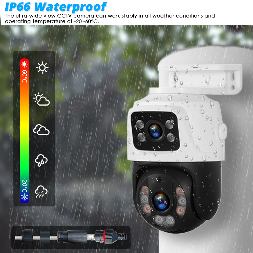 H.265 Smart Video Surveillance - Smart Home Cctv reseña y precio