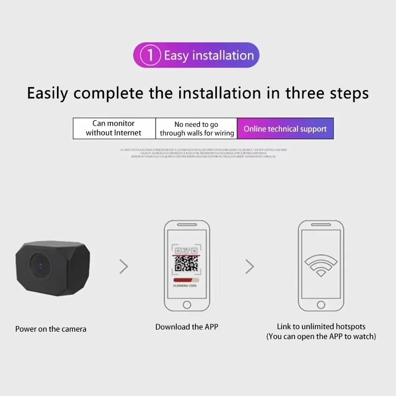 4K HD WiFi Security Camera for - Smart Home Remote reseña y precio
