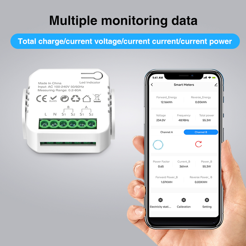 Tuya Smart Wifi Intelligent En - Smart Energy Monitor reseña y precio