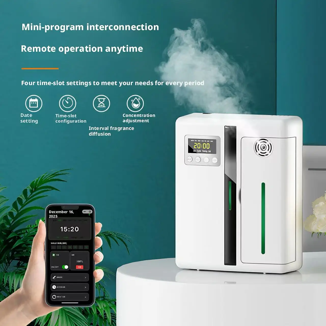 Smart Aroma Diffuser Home Comm - Smart Home Device reseña y precio