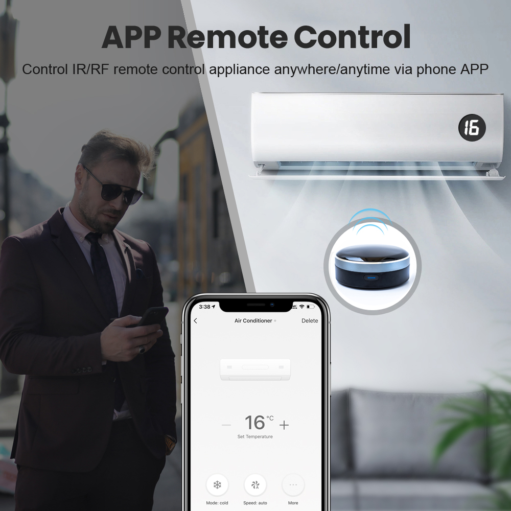 Tuya IR RF 433/315 Universal W - Smart Home Improvement reseña y precio