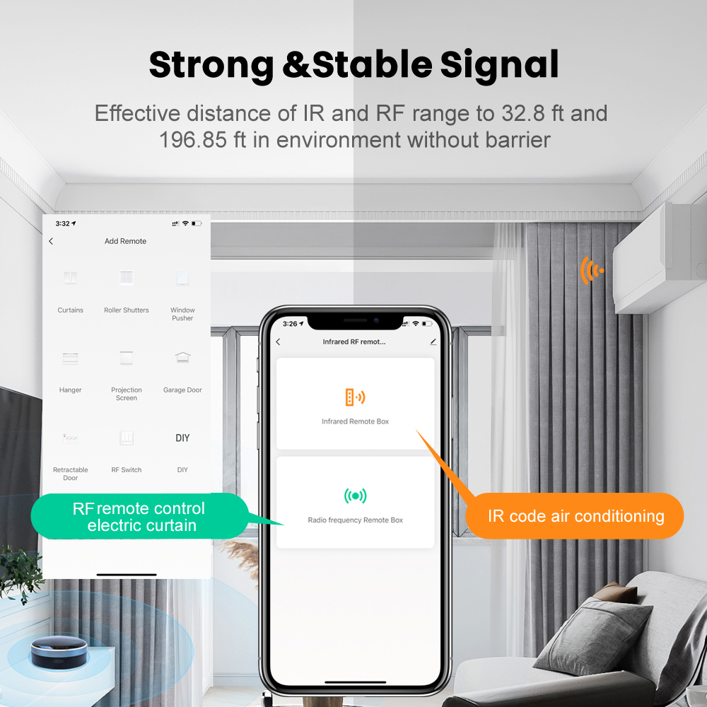 Tuya IR RF 433/315 Universal W - Smart Home Improvement reseña y precio