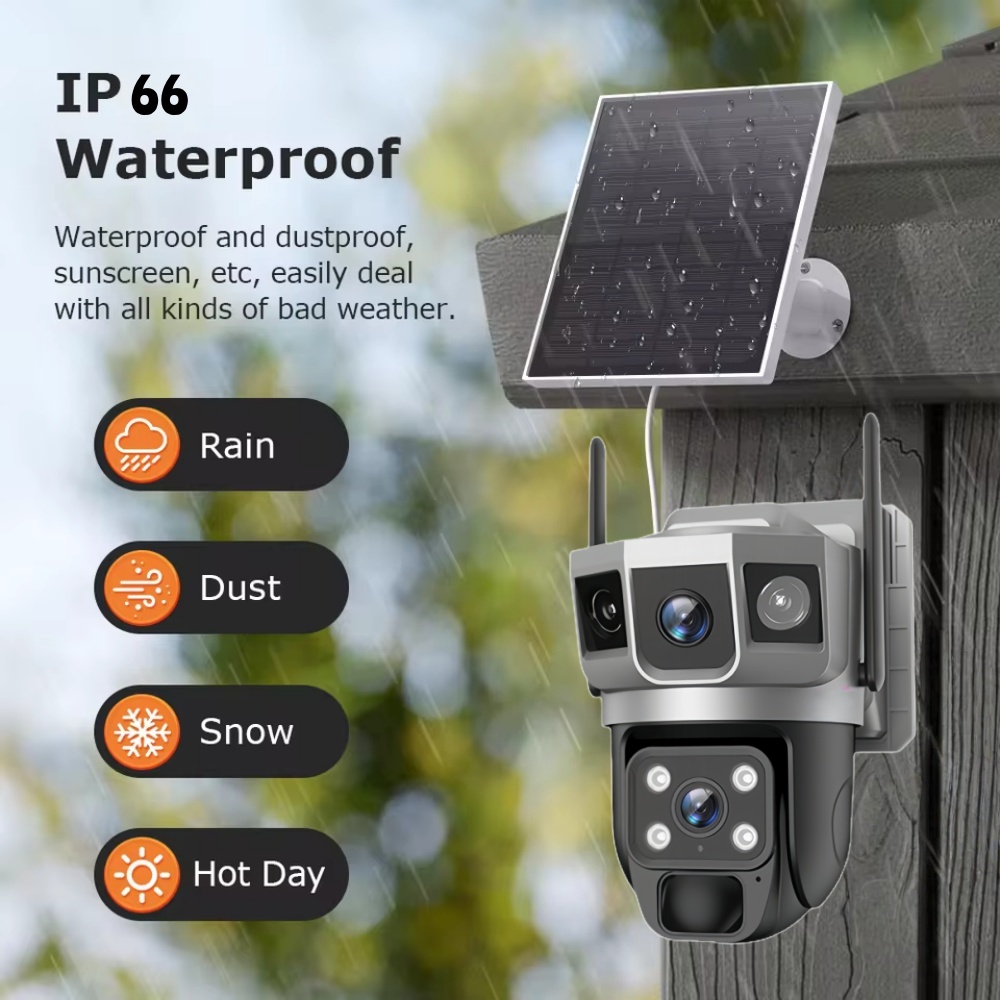 4G Camera Outdoor Solar Survei - Smart Home Cctv reseña y precio