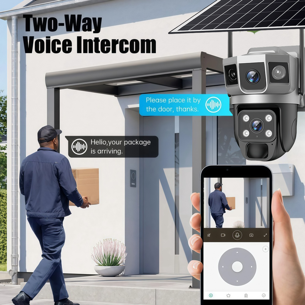 4G Camera Outdoor Solar Survei - Smart Home Cctv reseña y precio