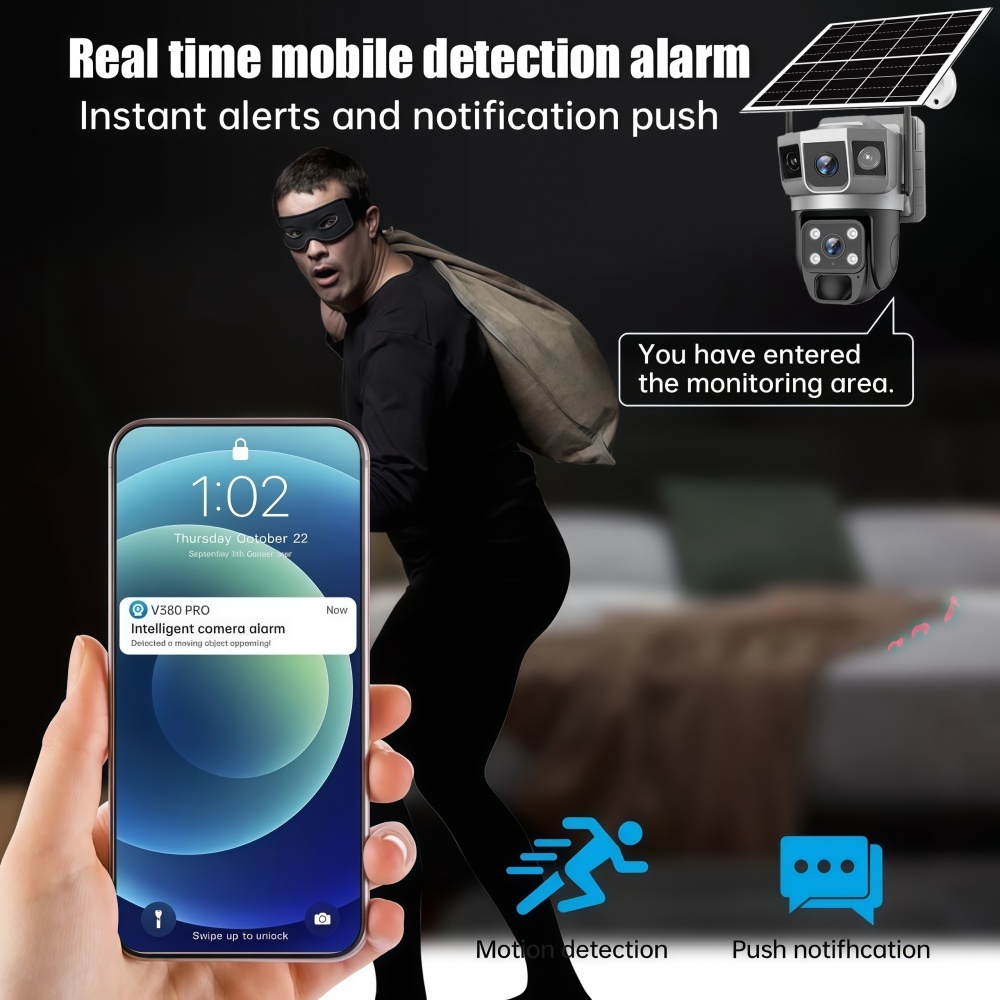4G Camera Outdoor Solar Survei - Smart Home Cctv reseña y precio
