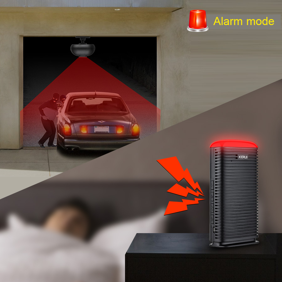 KERUI DW9 Garage Alarm Wireles - Smart Home Improvement reseña y precio