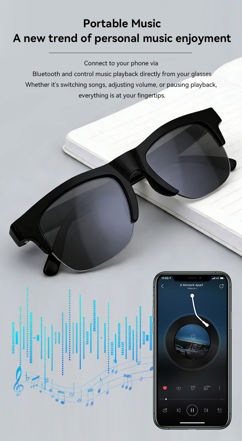 AI Smart Glasses 4K Remote Con - Smart Home Ai reseña y precio