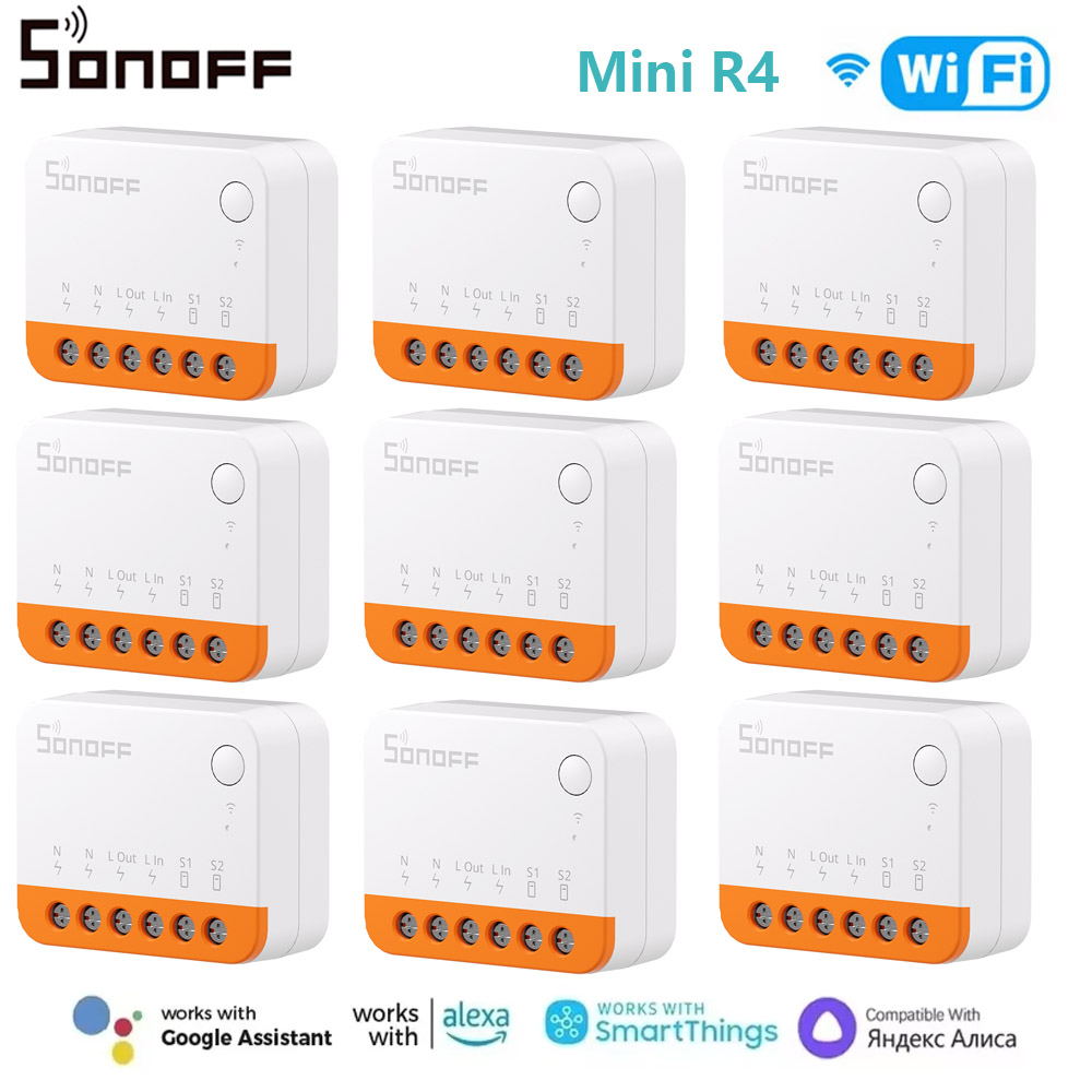 SONOFF Mini R4 Wifi Switch Mod - Smart Home Tablet reseña y precio
