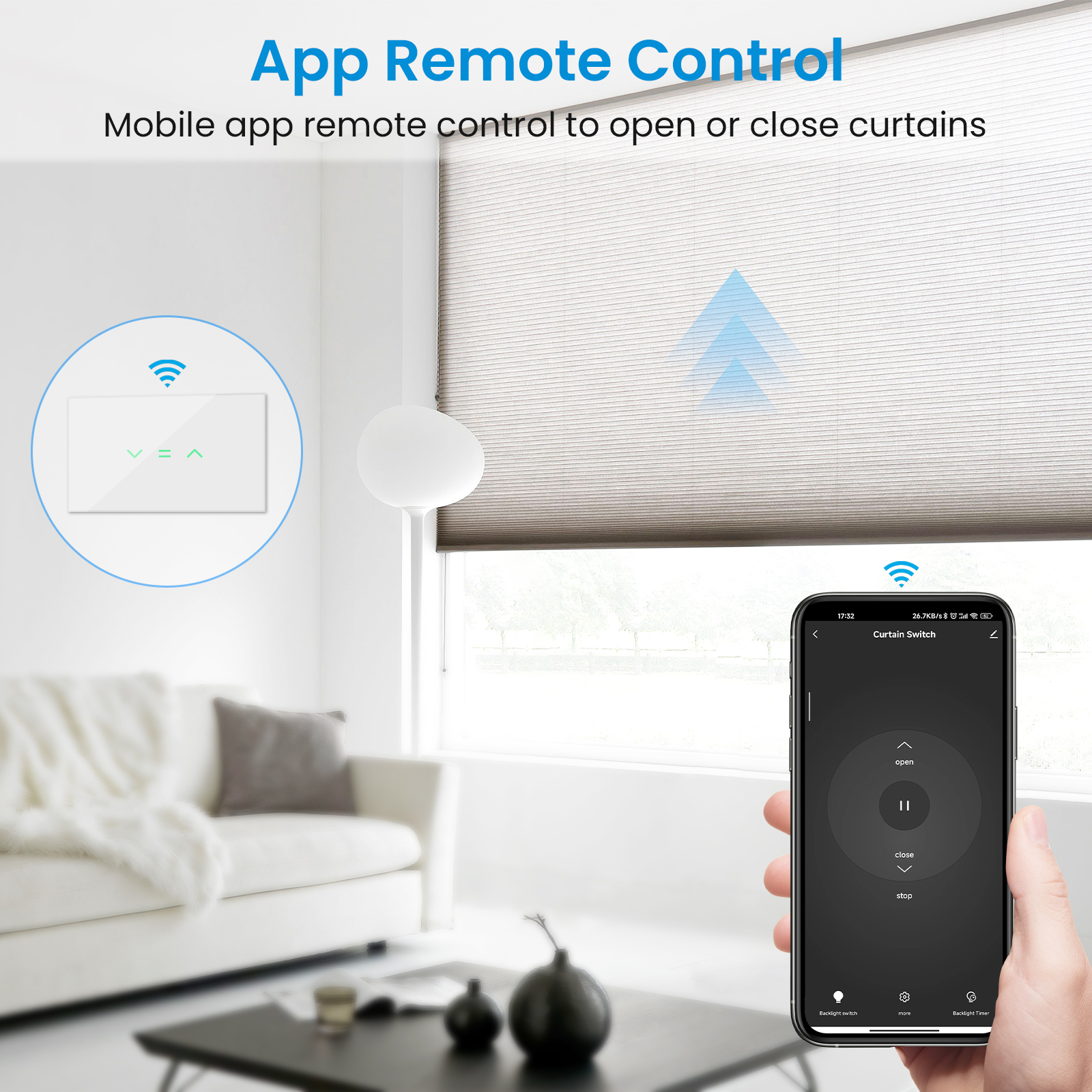 LoraTap US Curtain Blinds Roll - Smart Home Iot reseña y precio