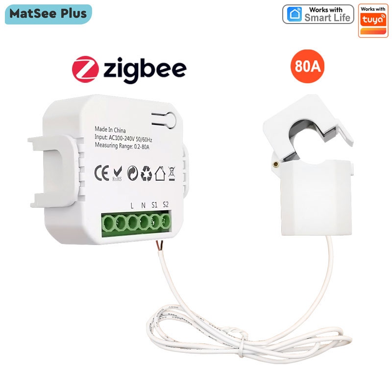 Smart Life ZigBee Clamp Power  - Smart Energy Monitor reseña y precio