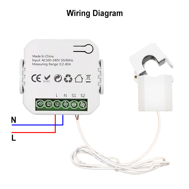 Smart Life ZigBee Clamp Power  - Smart Energy Monitor reseña y precio