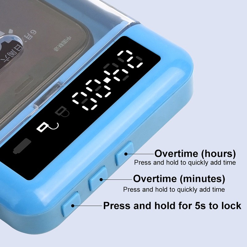 Smart Timer Phone Lock Box Tra - Smart Home Device reseña y precio