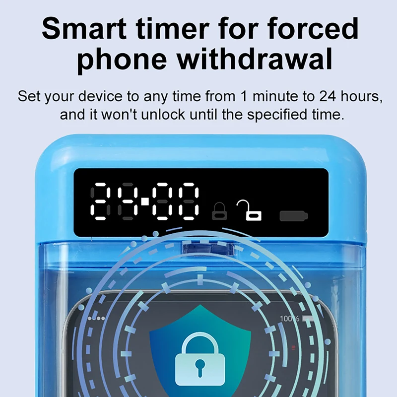 Smart Timer Phone Lock Box Tra - Smart Home Device reseña y precio