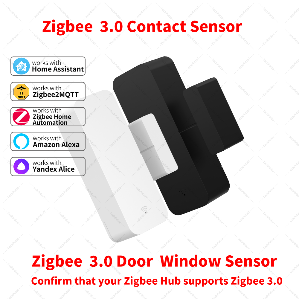 Zigbee 3.0 Door Window Sensor  - Smart Home Yandex reseña y precio