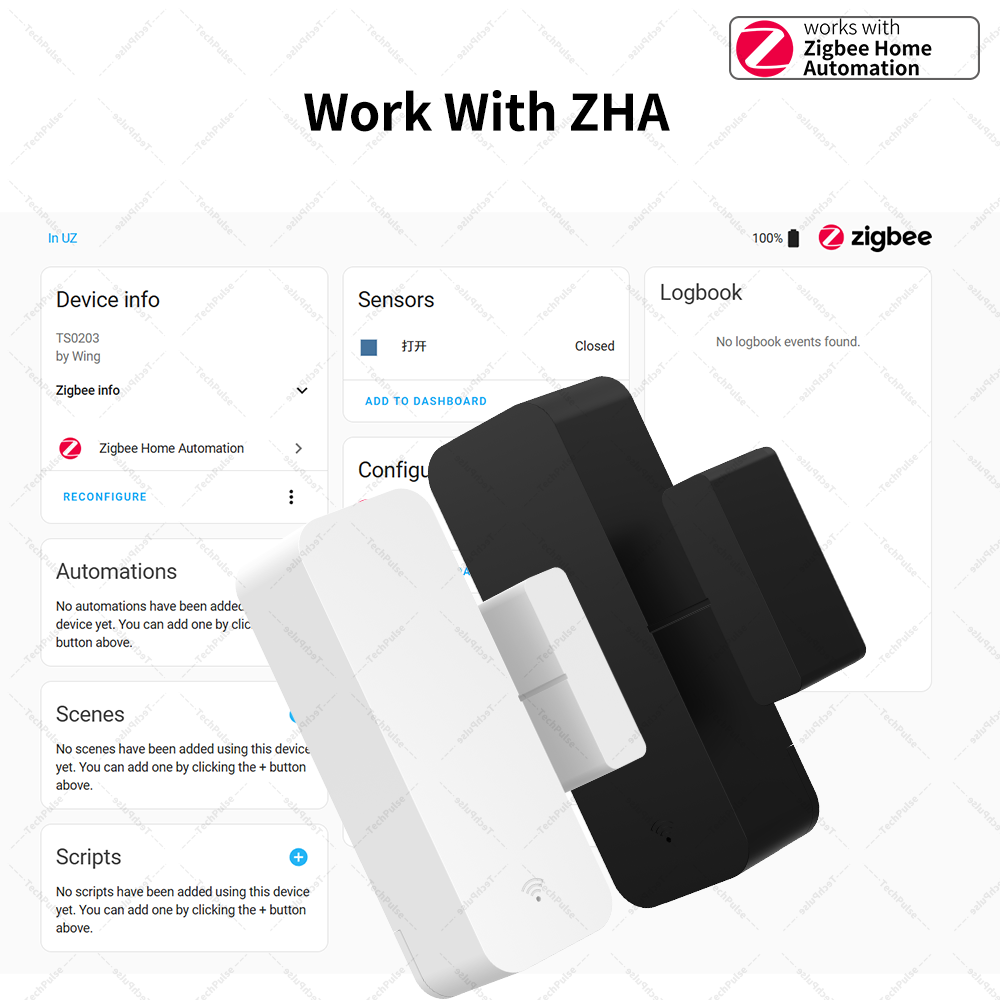 Zigbee 3.0 Door Window Sensor  - Smart Home Yandex reseña y precio