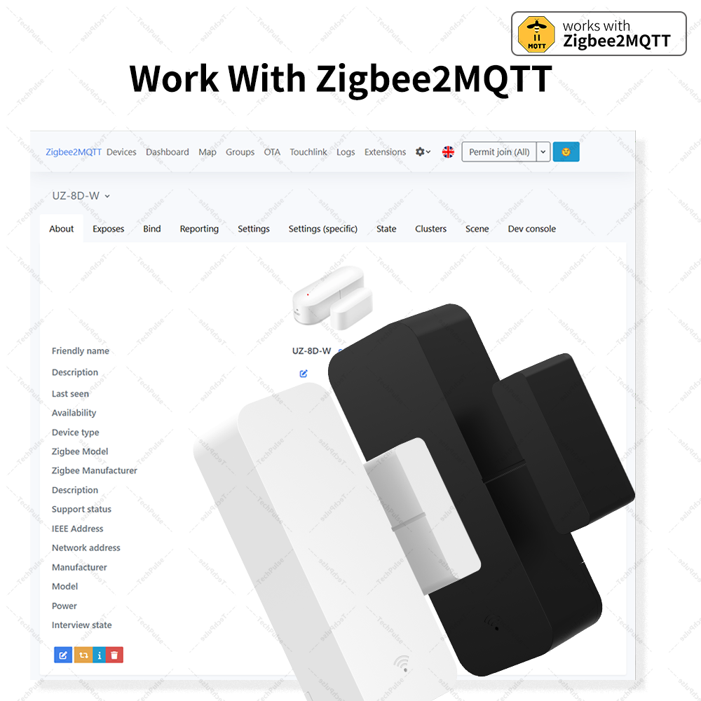 Zigbee 3.0 Door Window Sensor  - Smart Home Yandex reseña y precio