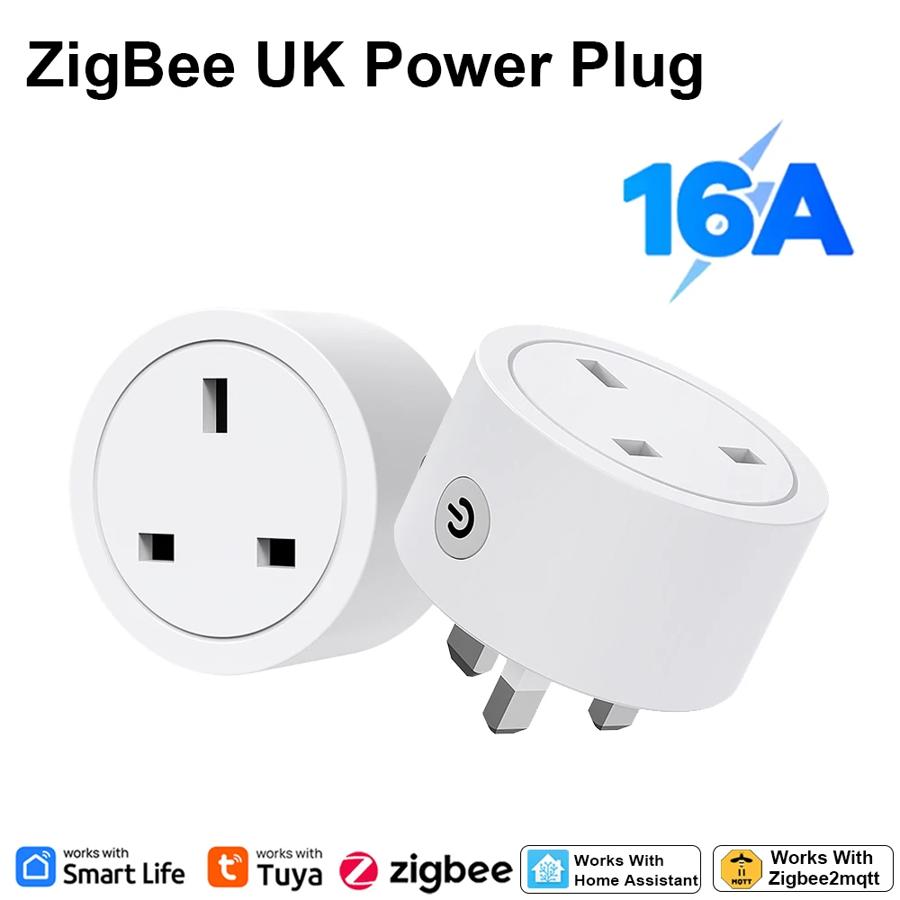 Zigbee Smart Plug 16A UK Socke - Smart Energy Monitor reseña y precio