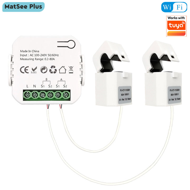 Smart WiFi Energy Meter Bidire - Smart Energy Monitor reseña y precio