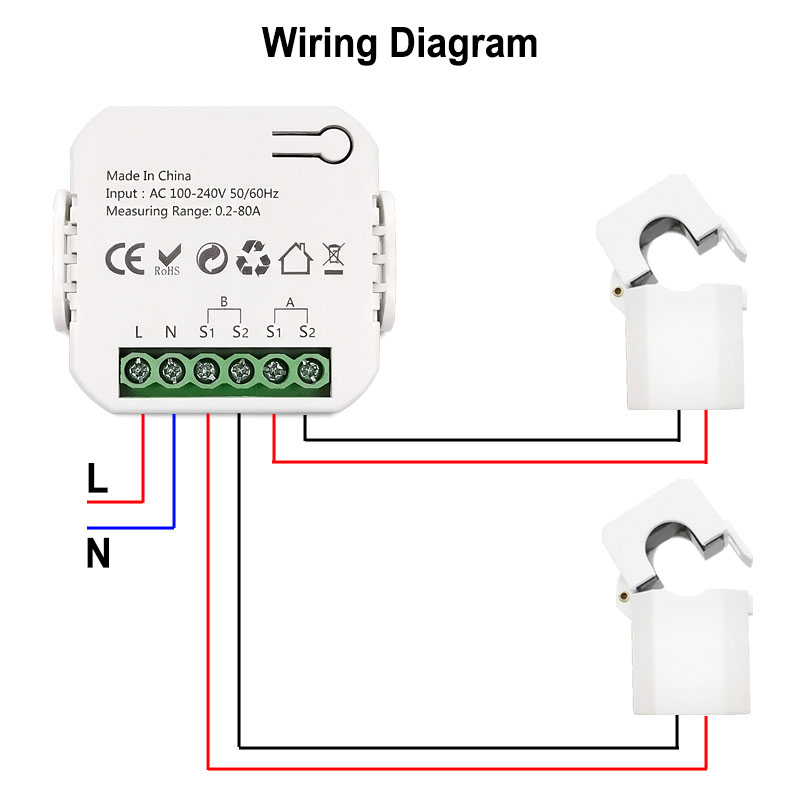 Smart WiFi Energy Meter Bidire - Smart Energy Monitor reseña y precio